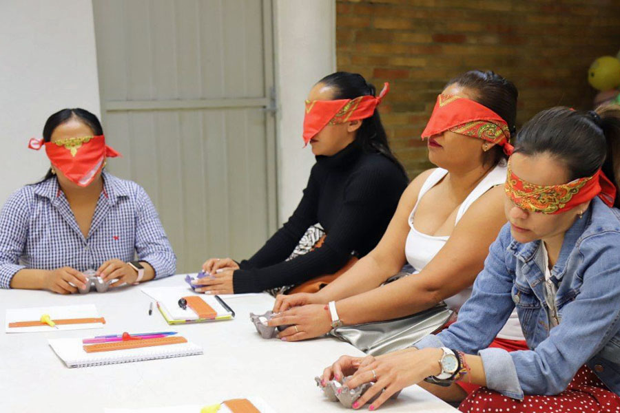 Imparte DIF San Andrés Cholula curso de braille