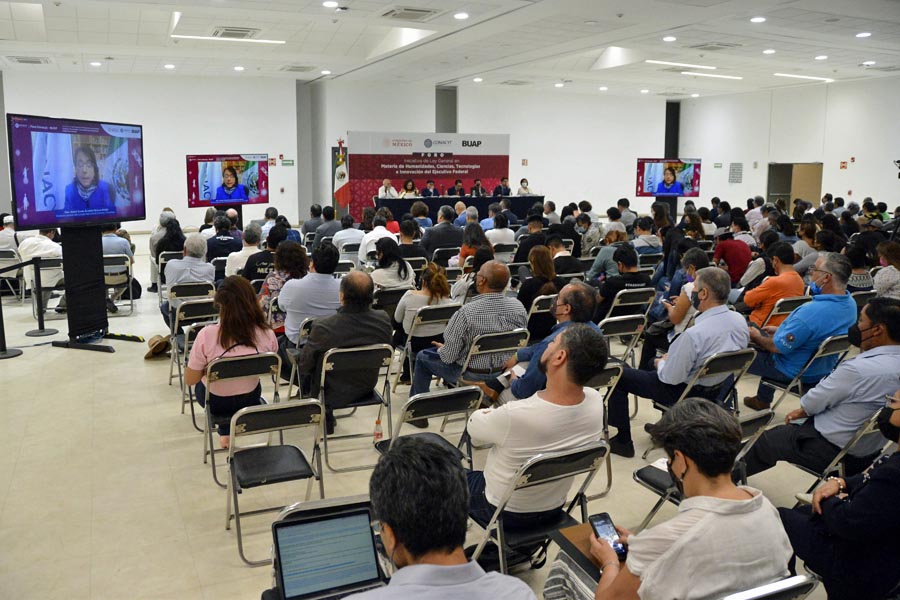 Celebró Conacyt y BUAP foro sobre iniciativa de Ley en HCTI