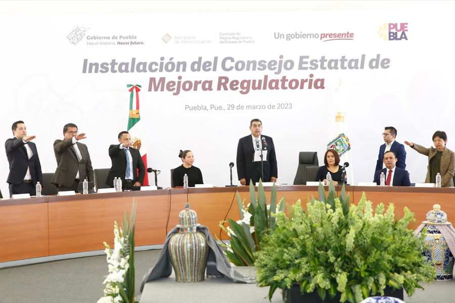 Instaló Céspedes el Consejo Estatal de Mejora Regulatoria