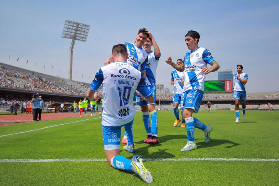 Venció Club Puebla 4-2 a los Pumas en CU