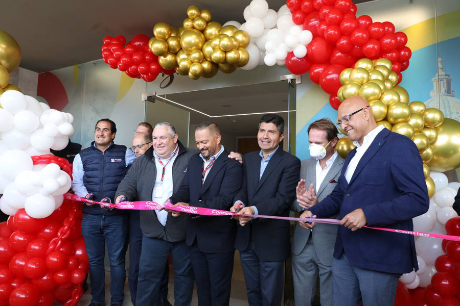 Inauguró Eduardo Rivera centro de distribución de Oxxo