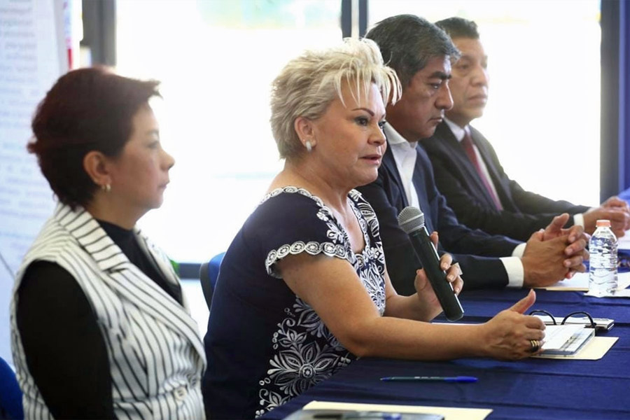 Se reunió titular de la SEP Isabel Merlo con IES