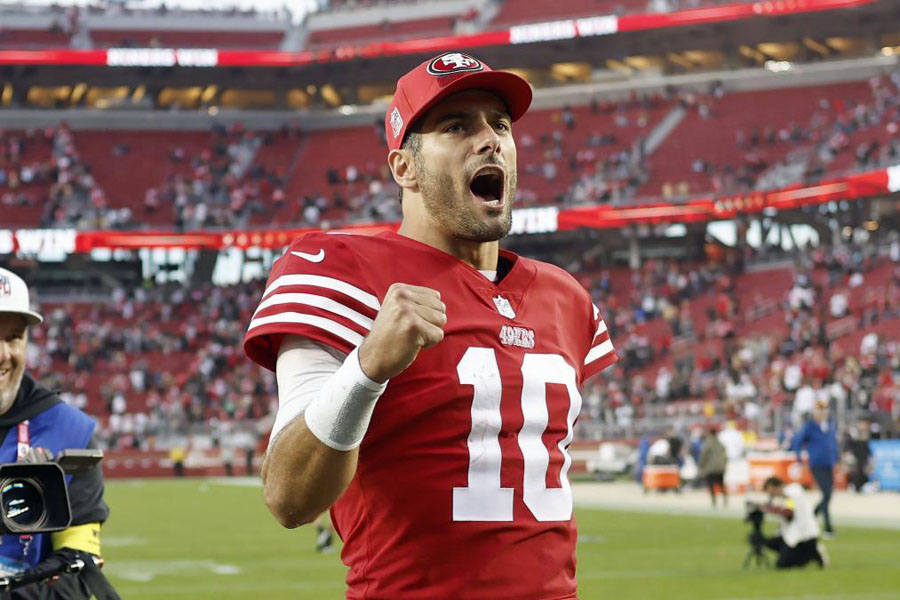 Es Jimmy Garoppolo el nuevo quarterback de los Raiders