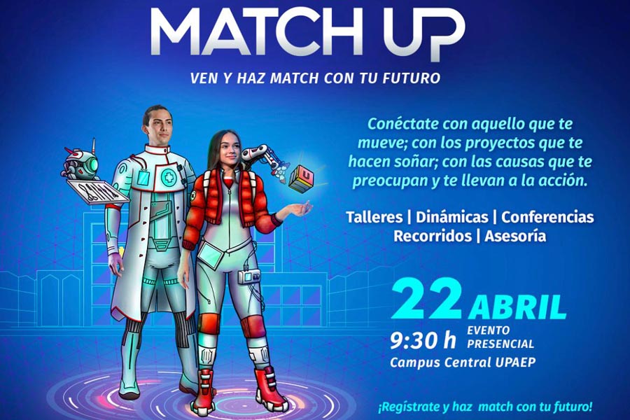 Realizará UPAEP Match Up con más de 140 actividades