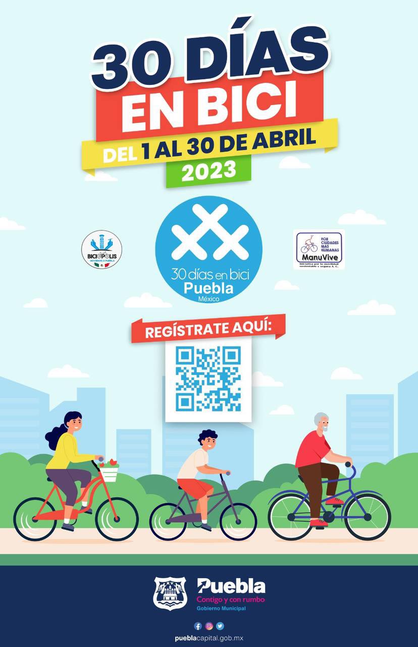 Anunció Ayuntamiento actividades por '30 días en bici'