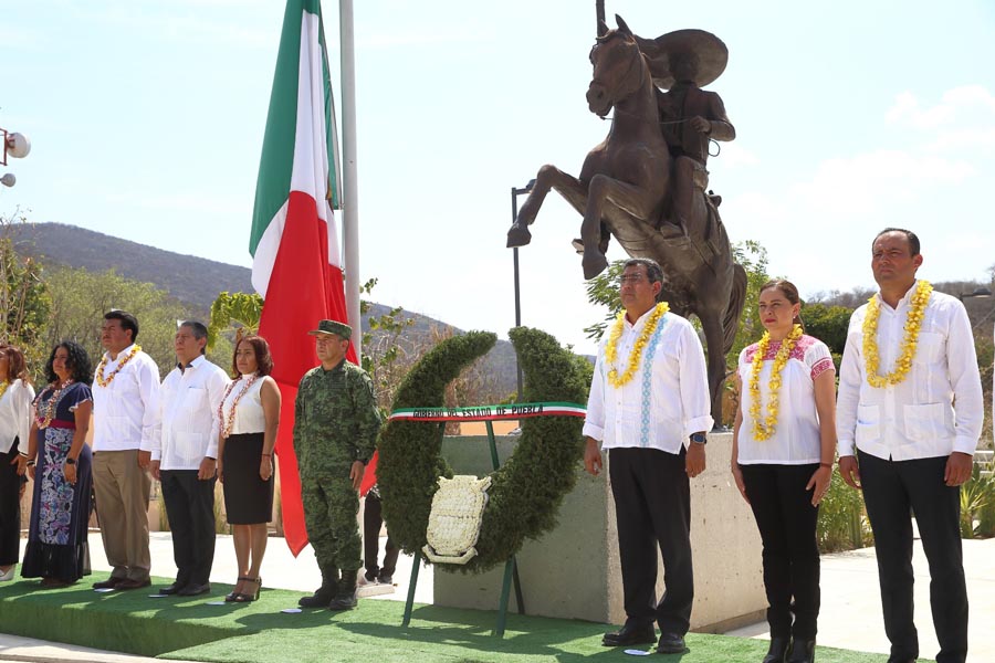 Presidió Céspedes ceremonia luctuosa de Emiliano Zapata