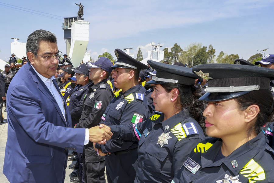 Iniciaron Céspedes y Rivera operativo "Feria Puebla Segura"