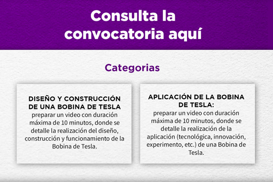 Invita BUAP a participar en el concurso “La Bobina de Tesla”