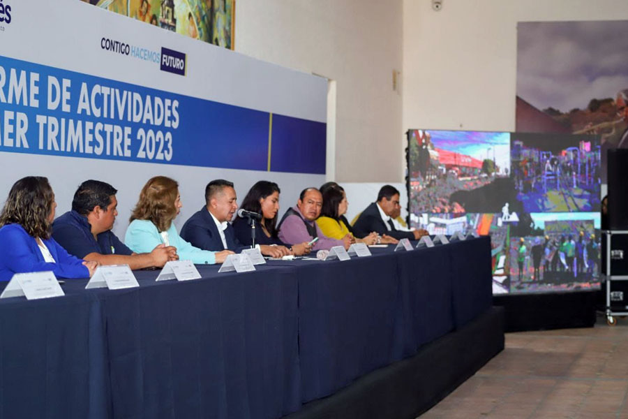 Presentó Mundo Tlatehui informe del primer trimestre 2023