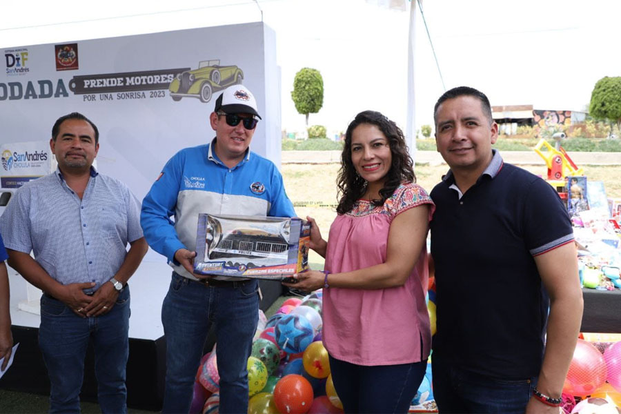 Encabezó Mundo Tlatehui expo rodada a favor de menores