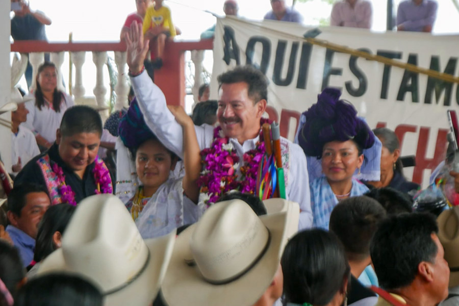 Realizó Nacho Mier Asamblea y gira de trabajo en Cuetzalan