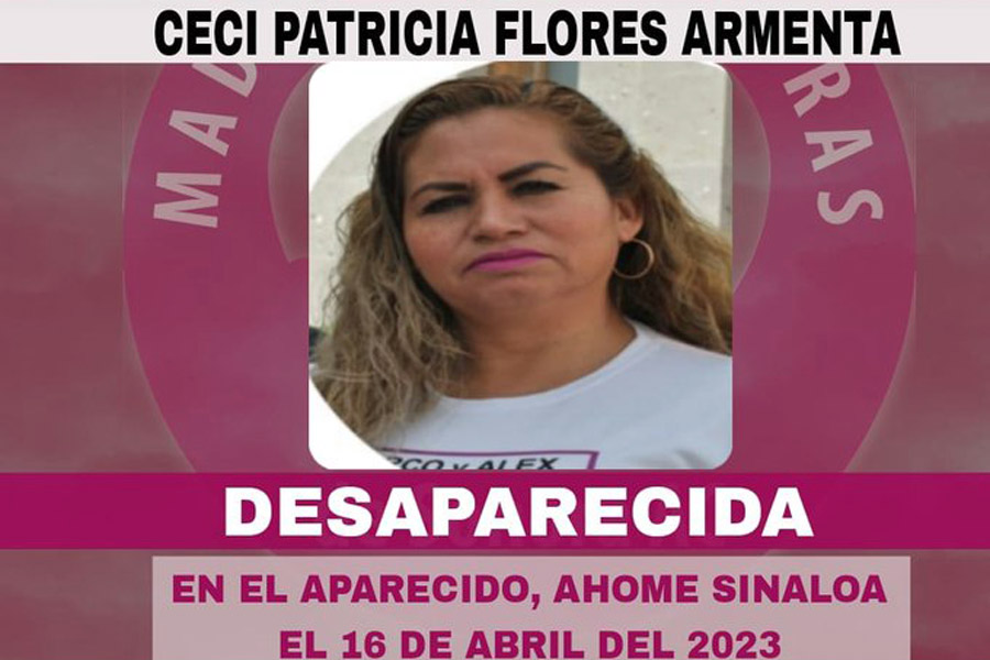 Hallaron a Ceci Flores, líder de Madres Buscadoras de Sonora