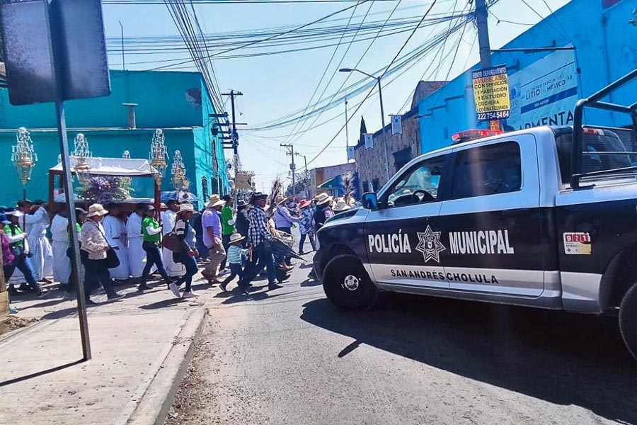 Anunció San Andrés Cholula Operativo Semana Santa 2023