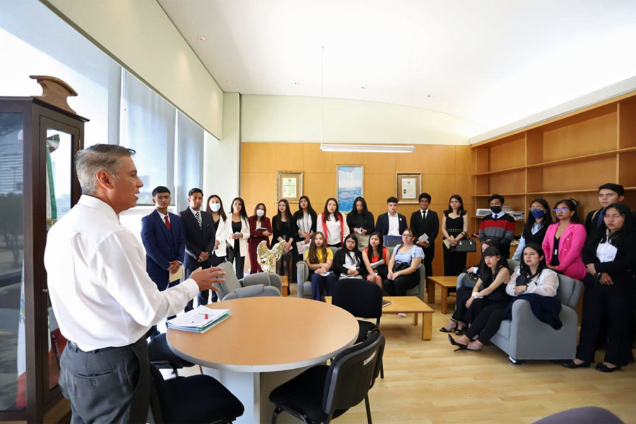 Explicó TSJ a estudiantes de la BUAP Reforma Judicial