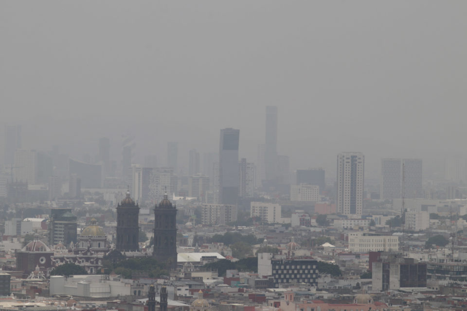 Sigue mejorando levemente calidad del aire en Puebla