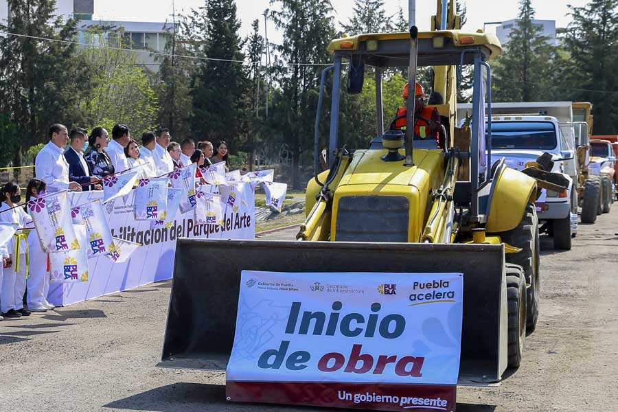 Inició Céspedes rehabilitación de Parque del Arte