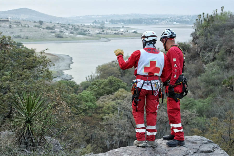 Lista Cruz Roja para actuar por actividad del Popocatépetl