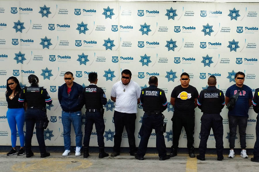 Detuvo policía de Puebla a siete integrantes de “Los Izta”