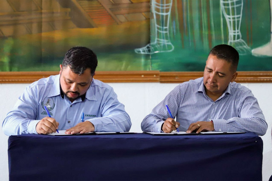 Firmó Mundo Tlatehui convenio de colaboración con el CESAVEP