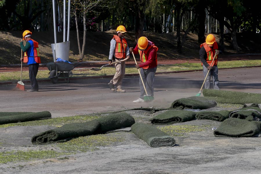 Inició Céspedes rehabilitación de Parque del Arte