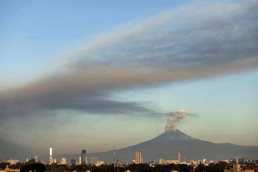 Preparado San Pedro Cholula ante una emergencia volcánica