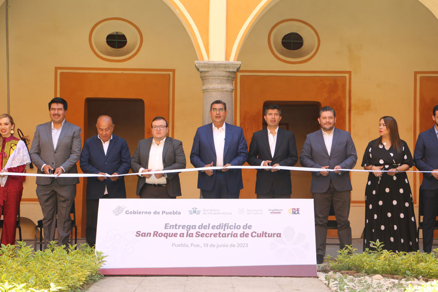 Inauguró Céspedes rehabilitación del edificio “San Roque”