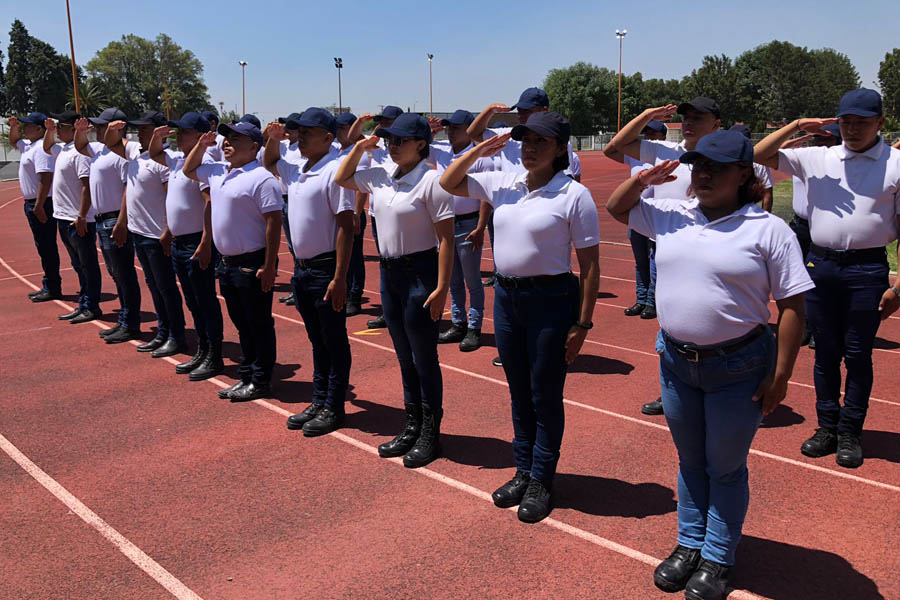 Inició curso de formación a policías de San Pedro Cholula