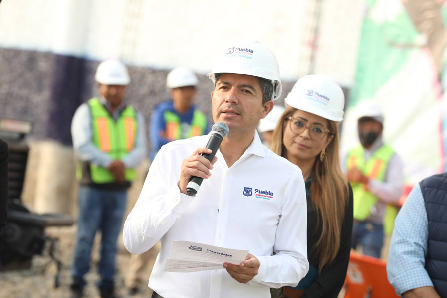 Supervisó Eduardo Rivera obra del Complejo de Seguridad