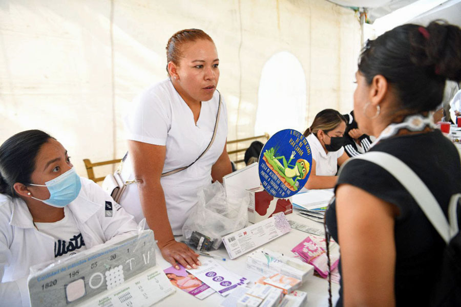 En Tecamachalco Salud previene cáncer cervicouterino