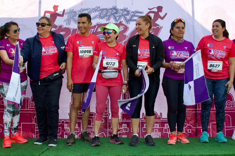 Participó rectora de la BUAP en Carrera por la Mujer