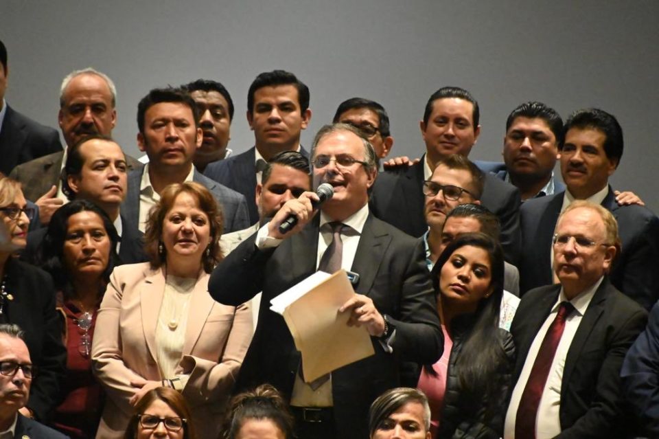 Anunció Marcelo Ebrard renuncia a la SER el 12 de junio