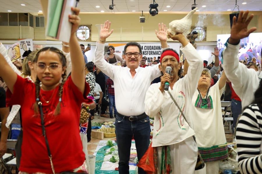 Realizó Nacho Mier Asamblea Ciudadana en Ajalpan