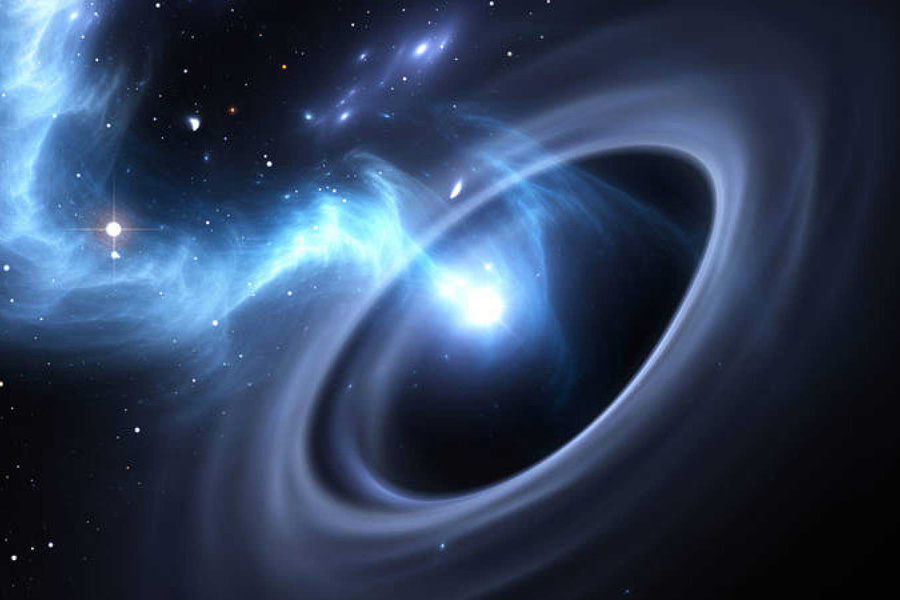 Descubrió NASA el más grande y distante agujero negro