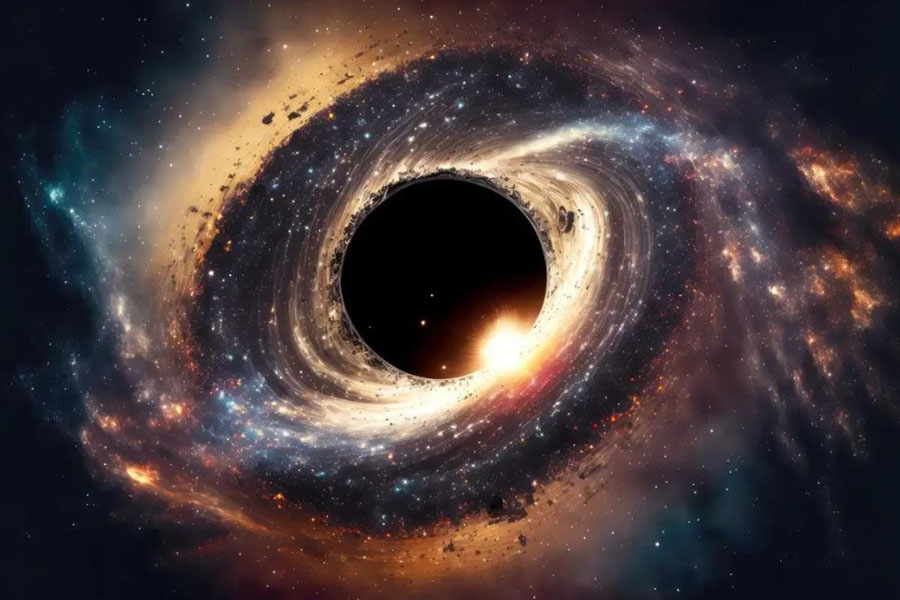 Descubrió NASA el más grande y distante agujero negro