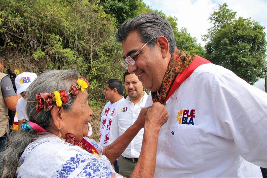 Realizó Céspedes intensa gira por la Sierra Norte de Puebla