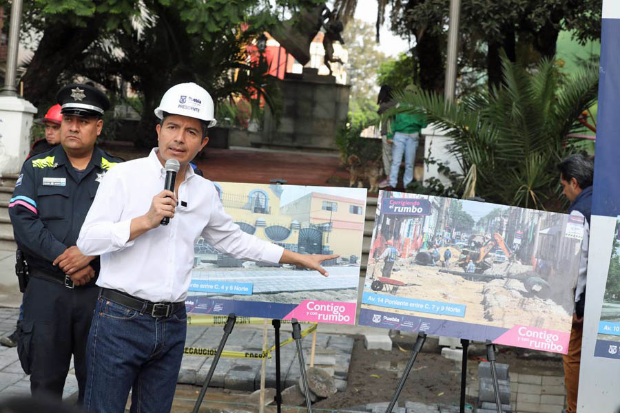 Inició Eduardo Rivera brigadas urbanas del centro histórico