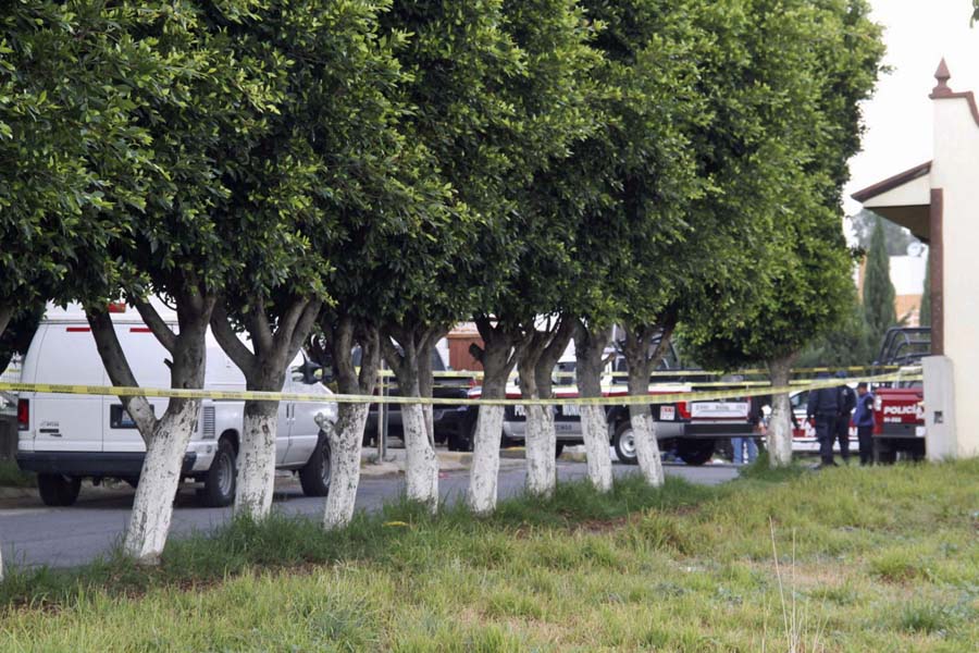 Ejecutaron a dos sujetos en fraccionamiento de Huejotzingo