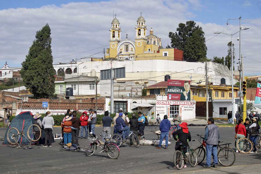 Suspendió San Pedro Cholula perforación de pozo por manifestación