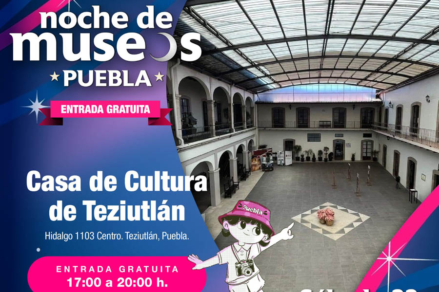 Anunció Ayuntamiento Noche de Museos este fin de semana