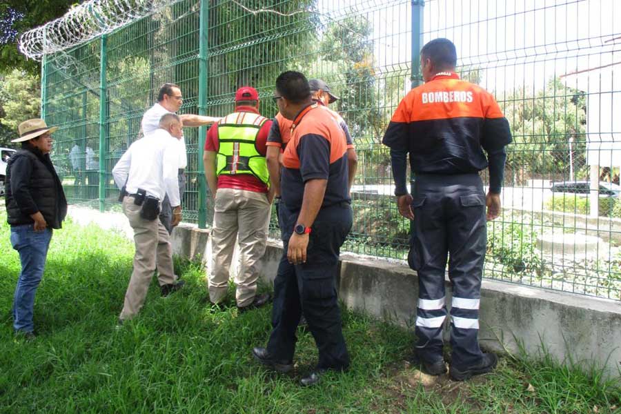 Supervisó Protección Civil de San Andrés Cholula ríos y barrancas