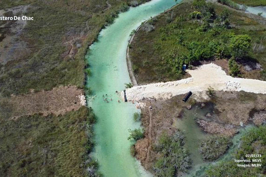 Pidieron activistas frenar obras en tramo 6 del Tren Maya