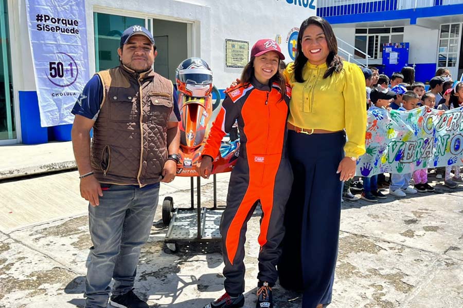 Apoya Berenice Porquillo motiva a la niñez sanandreseña