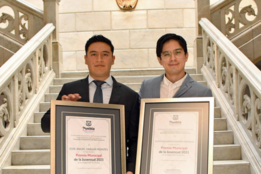 Ganaron alumnos BUAP Premio Municipal de la Juventud 2023