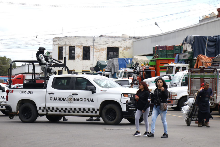 Murió elemento de GN tras levantón en la Central de Abastos