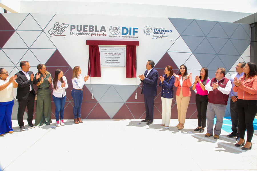 Inauguraron Céspedes y Angon nueva sede del DIF municipal