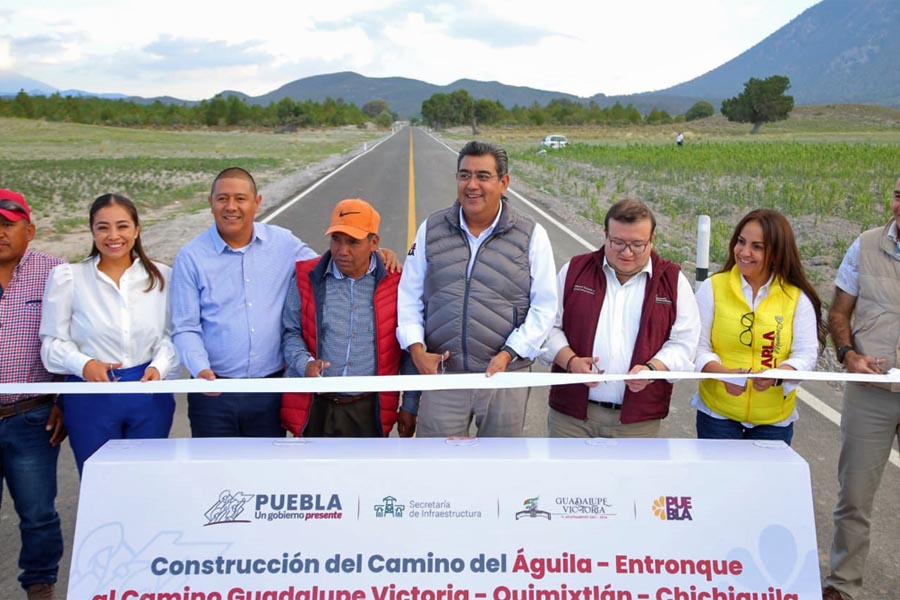 Inauguró Céspedes obras en gira por Guadalupe Victoria