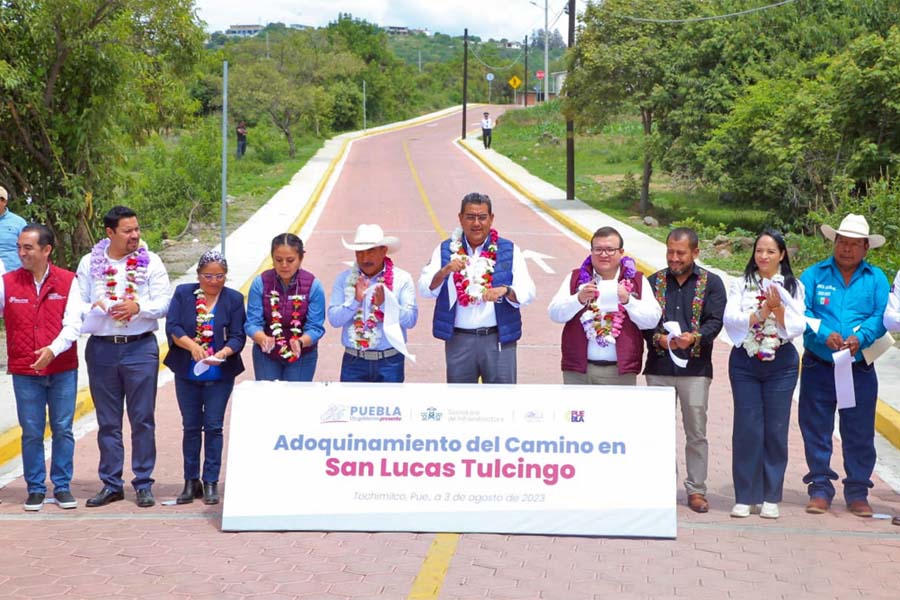 Realizó Céspedes gira de trabajo por la zona de Atlixco