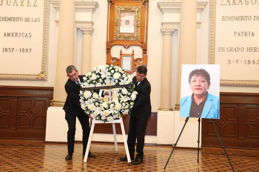 Realizó Ayuntamiento homenaje a regidora Ana Laura Martínez