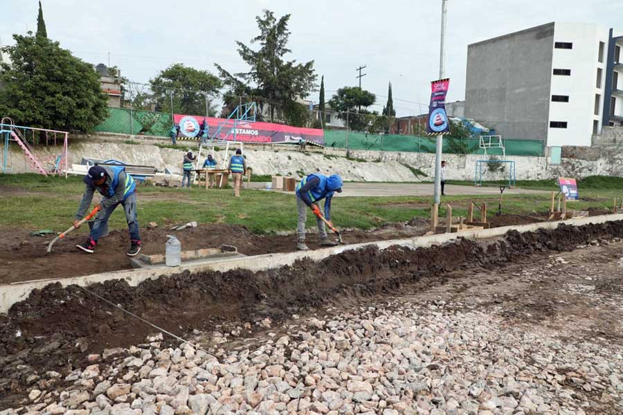 Rehabilita Eduardo Rivera parque en San Sebastián de Aparicio