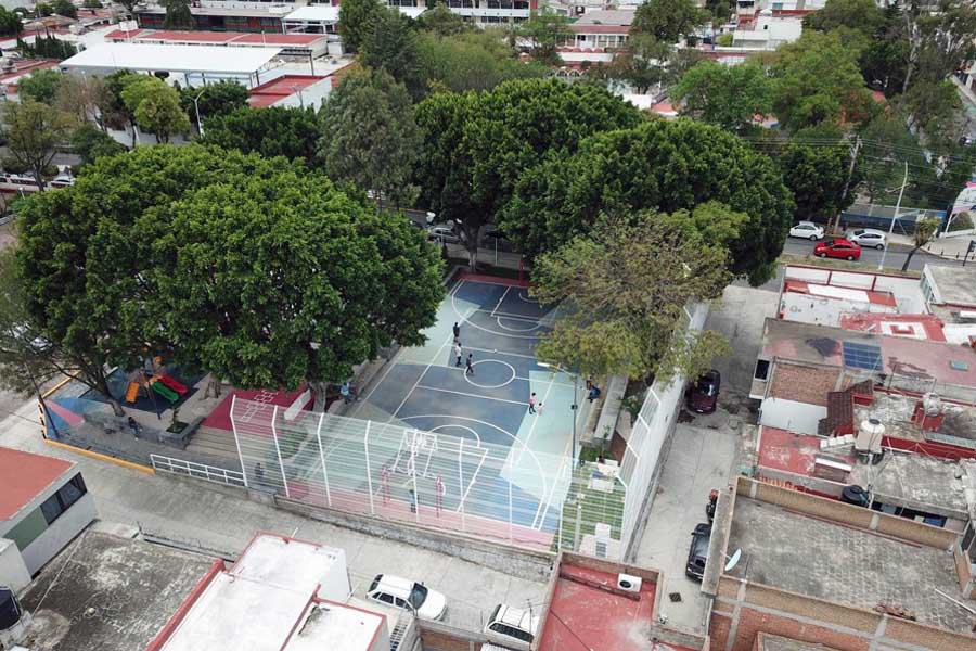 Rehabilitó Eduardo Rivera parque en San Baltazar Campeche